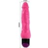 BAILE - COLORFUL SEX VIBRADOR REALÍSTICO LILA 24 CM