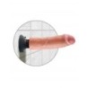 KING COCK - DILDO VIBRADOR 20.32 CM NATURAL