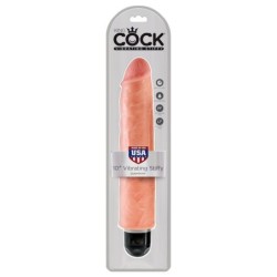 KING COCK - VIBRADOR REALÍSTICO STIFFY 25.4 CM NATURAL
