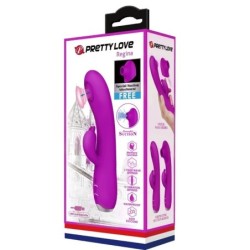 PRETTY LOVE - REGINA VIBRADOR-ONDAS ESTIMULADORAS RECARGABLE MORADO