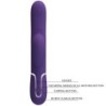 PRETTY LOVE - PERLITA VIBRADOR PUNTO G 3 EN 1 MULTIFUNCIÓN MORADO