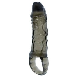 BAILE - FUNDA EXTENSORA PENE CON STRAP PARA TESTÍCULOS 11.5 CM