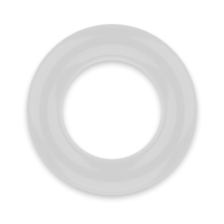 POWERING - SUPER FLEXIBLE Y RESISTENTE ANILLO PENE  4.8CM PR05 CLEAR