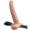 FETISH FANTASY SERIES - ARNES AJUSTABLE PENE REALÍSTICO CON TESTÍCULOS RECARGABLE Y VIBRADOR 23 CM