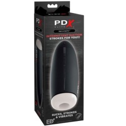 PDX ELITE - MASTURBADOR STROKER FAP-O-MATIC ONDAS ESTIMULADORAS & VIBRADOR