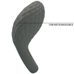 PRETTY LOVE - HELOISE ANILLO VIBRADOR CON MEMORIA GRIS