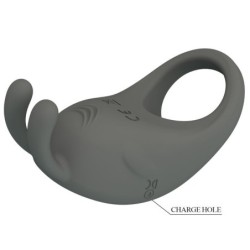 PRETTY LOVE - STRATUS ANILLO VIBRADOR RABBIT GRIS