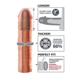 FANTASY X- TENSIONS - MEGA 3 EXTENSIÓN  PARA EL PENE