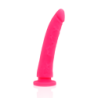 DELTA CLUB - DILDO REALISTA ROSA SILICONA MEDICA 17 CM -O- 3 CM