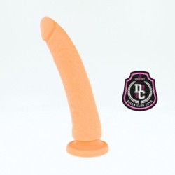DELTA CLUB - DILDO REALISTA NATURAL SILICONA MEDICA 20 CM -O- 4 CM