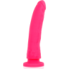 DELTA CLUB - DILDO REALISTA ROSA SILICONA MEDICA 23 CM -O- 4.5 CM