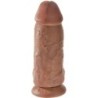 KING COCK - PENE REALÍSTICO CHUBBY 23 CM CARAMELO