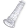 KING COCK - CLEAR PENE REALÍSTICO 19.7 CM TRANSPARENTE
