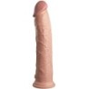 KING COCK - ÉLITE DILDO REALÍSTICO SILICONA 28 CM