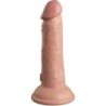 KING COCK - ÉLITE DILDO REALÍSTICO VIBRADOR & SILICONA 15.2 CM