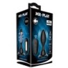 MR PLAY - PLUG ANAL CON VIBRACIÓN NEGRO CONTROL REMOTO