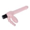 BAILE - ARNÉS SIN CUERDA TPR CON VIBRACIÓN Y ESTIMULACION ANAL 25.4 CM