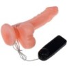 BAILE - COCK DILDO REALÍSTICO CON VIBRACIÓN 21.6 CM