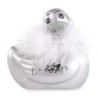 BIG TEASE TOYS - I RUB MY DUCKIE 2.0 , PATO VIBRADOR PARIS (SILVER)