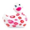 BIG TEASE TOYS - I RUB MY DUCKIE 2.0 , PATO VIBRADOR ROMANCE (WHITE & PINK)