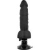 BASECOCK - VIBRADOR REALÍSTICO ARTICULABLE CONTROL REMOTO NEGRO 20 CM -O- 4.5 CM