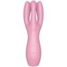 SATISFYER - THREESOME 3 VIBRADOR ROSA