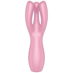 SATISFYER - THREESOME 3 VIBRADOR ROSA
