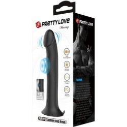 PRETTY LOVE - MURRAY VIBRADOR Y ONDAS ESTIMULADORAS DE CLÍTORIS NEGRO