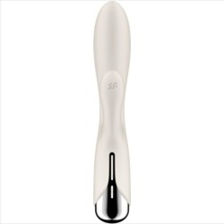 SATISFYER - SPINNING RABBIT 1 ESTIMULACION CLITORIS Y PUNTO G BEIGE