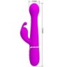 PRETTY LOVE - DEJON VIBRADOR RABBIT 3 EN 1 MULTIFUNCIÓN VIOLETA