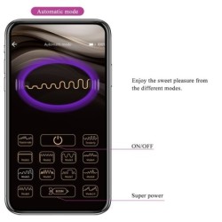 PRETTY LOVE - LIAM VIBRADOR RABBIT & PUNTO G CONTROLADO POR APP LILA