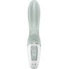 SATISFYER - AIR PUMP BOOTY 3 VIBRADOR ANAL INFLABLE VERDE GRIS