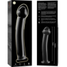 NEBULA SERIES BY IBIZA - MODELO 11 DILDO CRISTAL TRANSPARENTE 16 CM -O- 3 CM