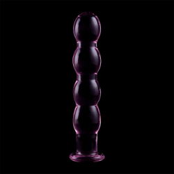NEBULA SERIES BY IBIZA - MODELO 10 DILDO CRISTAL ROSA 16.5 CM -O- 3.5 CM