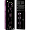 NEBULA SERIES BY IBIZA - MODELO 13 DILDO CRISTAL ROSA 18 CM -O- 3.5 CM