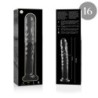 NEBULA SERIES BY IBIZA - MODELO 16 DILDO CRISTAL TRANSPARENTE 18.5 CM -O- 3 CM