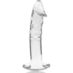NEBULA SERIES BY IBIZA - MODELO 19 DILDO CRISTAL TRANSPARENTE 18.5 CM -O- 4 CM