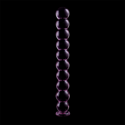 NEBULA SERIES BY IBIZA - MODELO 22 DILDO CRISTAL ROSA 21.5 CM -O- 2.5 CM
