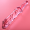 NEBULA SERIES BY IBIZA - MODELO 24 DILDO CRISTAL ROSA 28.5 CM -O- 5 CM