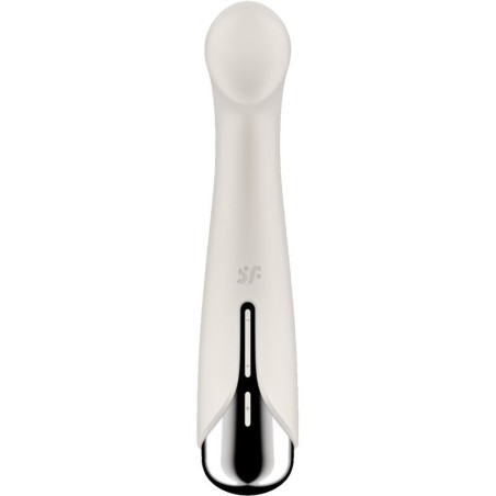 SATISFYER - SPINNING G-SPORT 1 VIBRADOR ROTADOR BEIGE