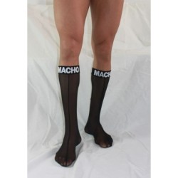 MACHO - CALCETINES FINOS NEGRO TALLA ÚNICA