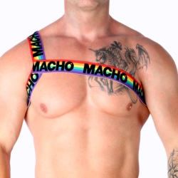 MACHO - ARNÉS ROMANO PRIDE S/M