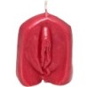 DIABLO PICANTE - VELA FORMA VAGINA ROJO