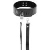 DARKNESS - COLLAR BDSM CON CANDADO NEGRO