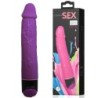 BAILE - COLORFUL SEX VIBRADOR REALÍSTICO LILA 23 CM