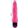 BAILE - COLORFUL SEX VIBRADOR REALÍSTICO ROSA 24 CM