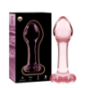 NEBULA SERIES BY IBIZA - MODELO 2 PLUG CRISTAL ROSA 11 CM -O- 3.5 CM